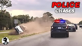 BEST OF POLICE CHASES 2024! Convenient Cop, Justice Police, Karma Police, Police High Speed Pursuit