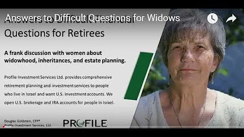 Answers to Difficult Questions Widows Ask