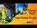 Tamu malam minggu  selfiawati  keyboardis ucik ab  gitaris regar  live musik nindy electone