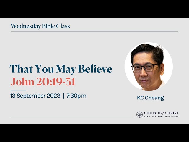 That You May Believe - KC Cheang