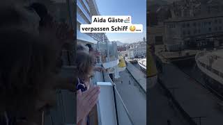 Aida Gäste kommen zu Spät zum Schiff #aida screenshot 5