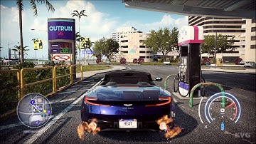 Need for Speed Heat - Aston Martin DB11 Volante 2019 - Open World Free Roam Gameplay HD