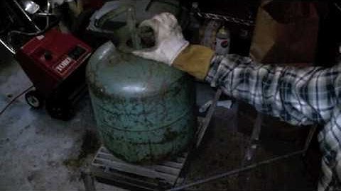 homemade propane forge part 1
