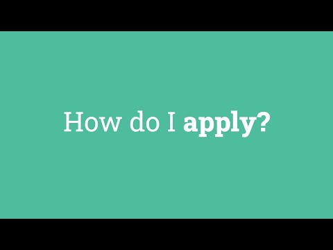 WLV Guide to Clearing - How to Apply