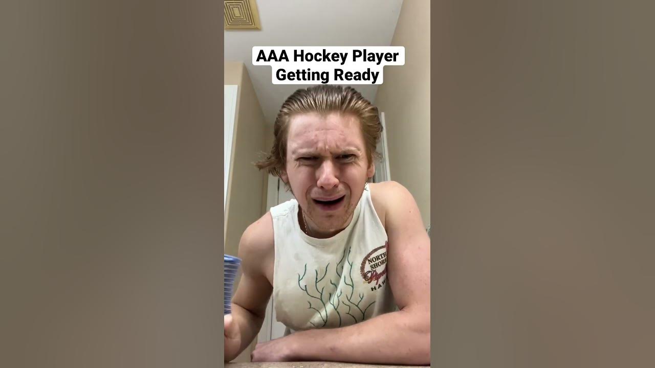 AAA Hockey Player Getting Ready YouTube