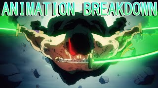 Analyzing The Amazing Animation of : One Piece Episode 1062  | Zoro VS King