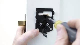 How to install a Baldwin Touchscreen deadbolt