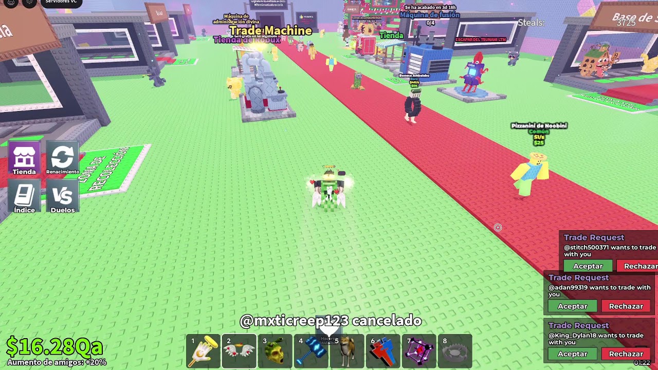 Tradeando en steal a brainrot #stealabrainrot #robaunbrainrot #limited #tacotuesday