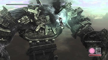 【1080p】 Shadow of the Colossus HARD -PS3 walkthrough- (3rd Colossus: Earth Knight)
