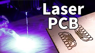 How to make a PCB with laser - Ortur laser from Gearbest.com