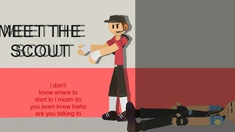 Meet the Scout reanimated in stick nodes