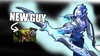 When You Have A New Guy But Drow Ranger Is Just The Best