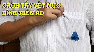 8 cách tẩy vết mực trên quần áo đơn giản tại nhà - Mẹo Vặt Cuộc Sống