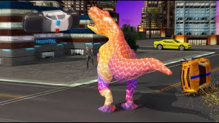 Dino city simulator 2020 iPhone Gameplay screenshot 5