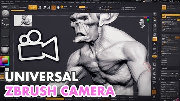 Using the Universal Camera in ZBrush