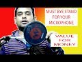 unboxing review of wr 800/bm800/ microphone stand | low price microphone stand in hindi