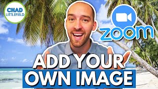How To Set A Virtual Background In Zoom #Shorts