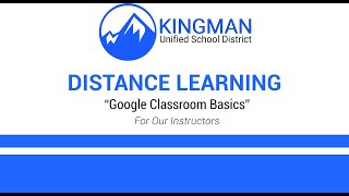 Google Classroom 101: Creating a Class