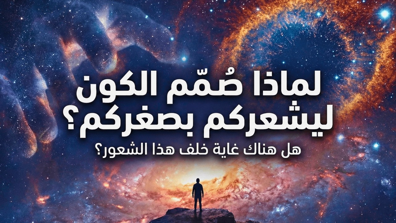 لماذا صُمِّم الكون ليجعلك تشعر بالصغر؟