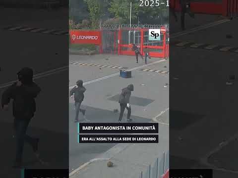 Assalto a Leonardo, comunità per un baby antagonista: lanciava pietre e danneggiate automobili