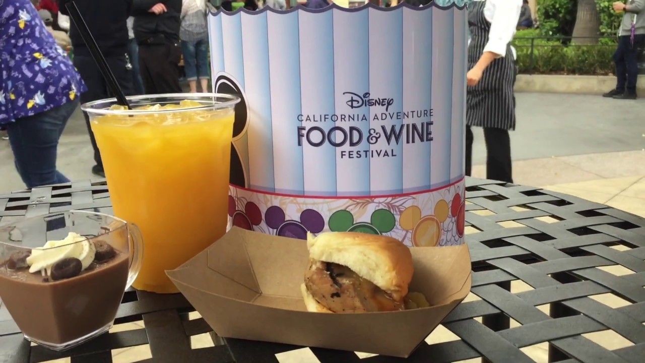 2018 California Adventure Food & Wine Festival Overview