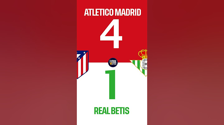 🚨FINAL🚨Atlético de Madrid 4 vs Real Betis 1 | El Atléti de las grandes tardes