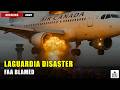 Both Pilots Killed After Air Canada Jet Crashes Into Fire Truck on the Active Runway at LaGuardia NY