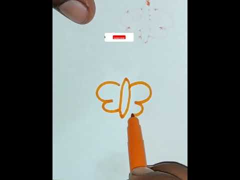 Make Butterfly 🦋 #beauty #shorts #ytshorts #trending #drawing