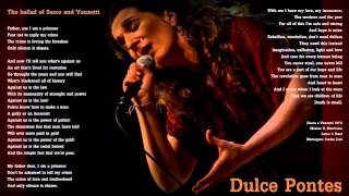 The ballad of Sacco and Vanzetti - Dulce Pontes