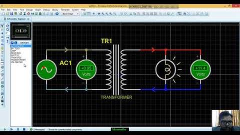 AC analysis in Proteus  -AC circuit details simulation step by step