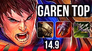 GAREN vs K'SANTE (TOP) | 8/1/7, 800+ games, Dominating | EUW Grandmaster | 14.9