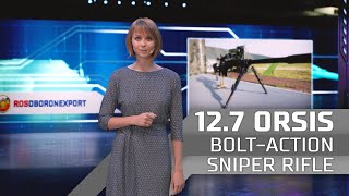 12,7 Orsis bolt-action sniper rifle. Full overview