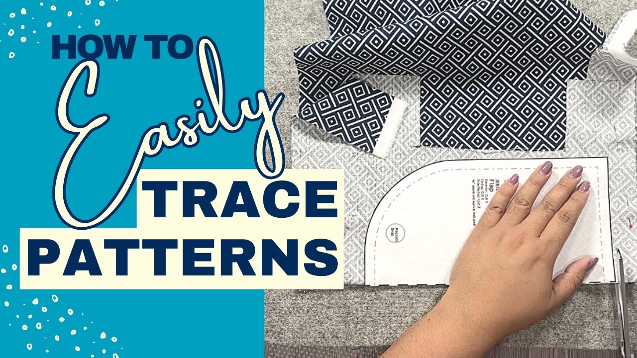 How to Trace Sewing Patterns with Sew Over It's Tutorial