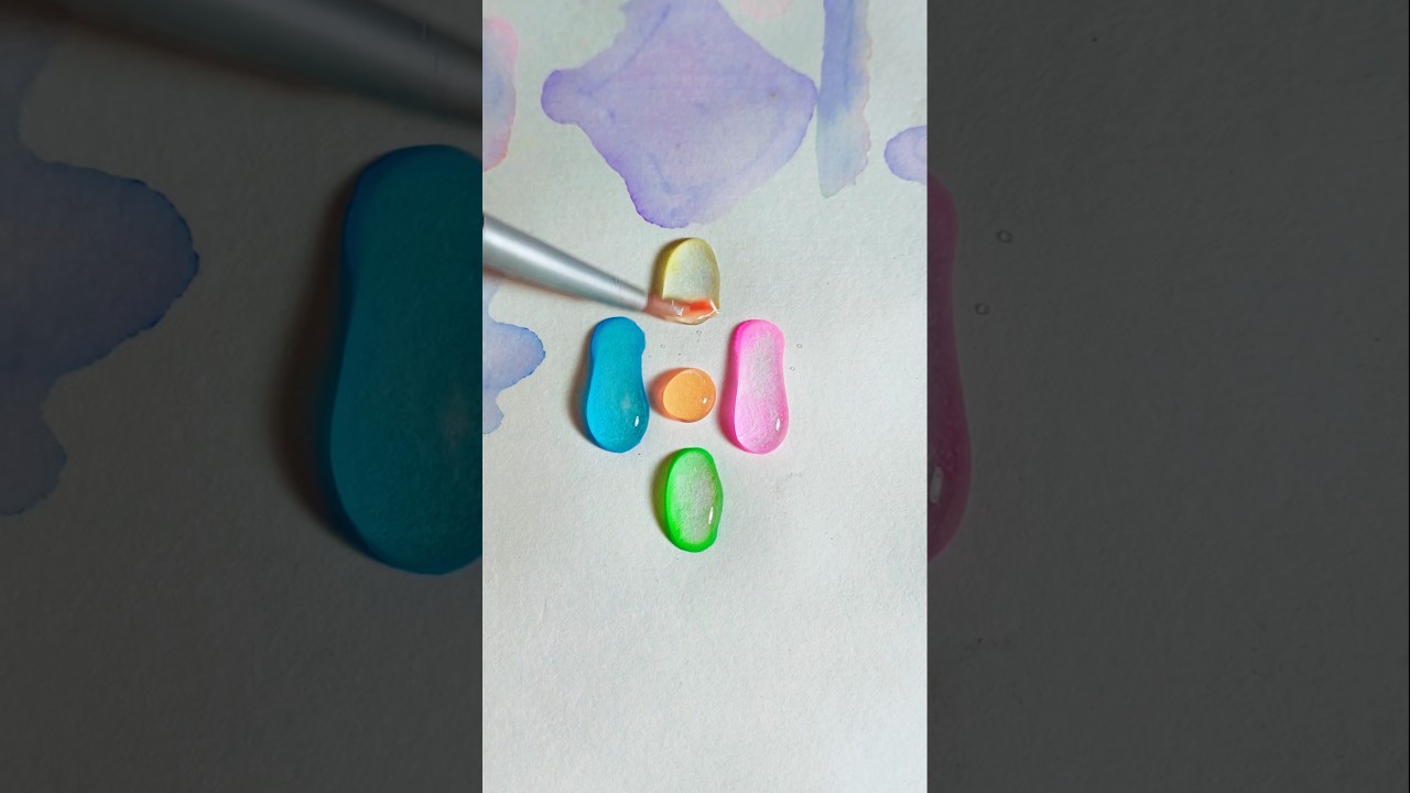 BVS | 🫧🫧 Satisfying Aesthetic Color Mixing with Mesmerizing Water Drops 