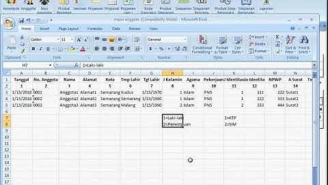 1. Impor Data Anggota Dari Excel Pada Aplikasi Koperasi 3in1