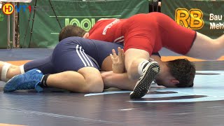 🤼 | Wrestling | German Championships 2019 Juniors (Greco) - 97kg Round 2 | Neumaier vs. Weiss