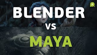 :   ? BLENDER VS MAYA