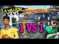 Gaming tamizhan vs kutty gokulrevenge  1 vs 1  kg vs gt king  free fire tricks tips tamil