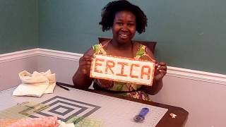 Quilting Made Easy: Creating a Name Badge!