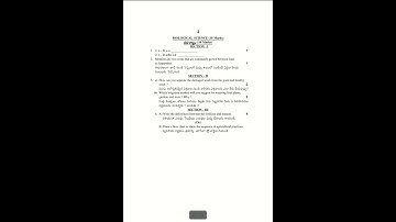 8th class FA2 General Science question paper 2023-2024