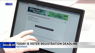 Voter registration deadline in Georgia