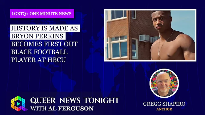 History Is Made As Bryon Perkins Becomes First Out...