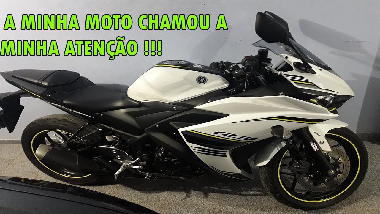 A MINHA MOTO CHAMOU A MINHA ATENÇÃO!!!  R3 DANIEL PLAUTZ