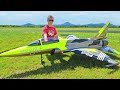 AWESOME CHENGDU FC-1 PILOTRC RC TURBINE JET FLIGHT DEMONSTRATION