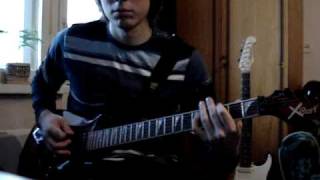 Arch Enemy Blood On Our Hands Guitar Cover By Lepariko