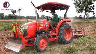 รถไถน้อย​มินิ! ท่อสวยๆ​ รถไถคูโบต้า KUBOTA L3208SP ตัว 32 แรงม้า ไถนา Tractor 2018 | CHANAWAN