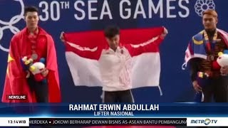 SEA Games 2019: Rahmat Erwin Sumbang Emas ke-4 Cabor Angkat Besi