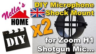 DIY Microphone Shock Mounts under 17$ for both (English version by Nella's HOME)