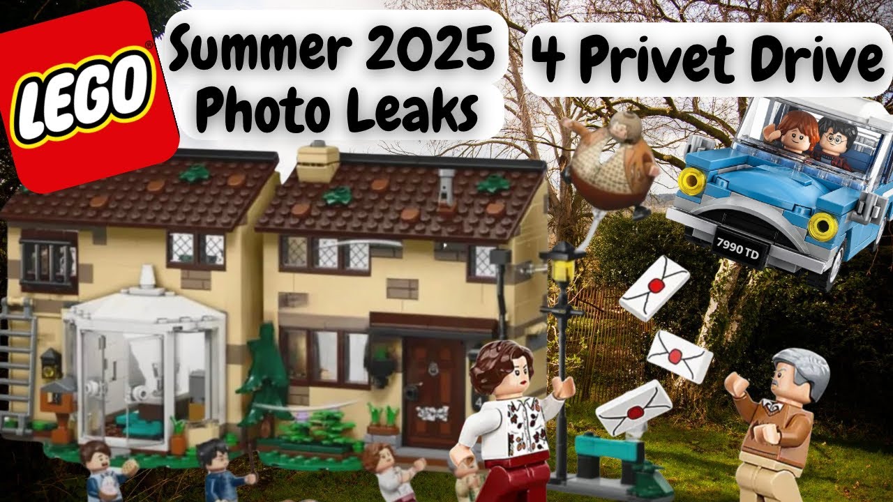 LEGO LEAKS: Harry Potter Summer 2025 Photos - 4 Privet Drive; Aunt