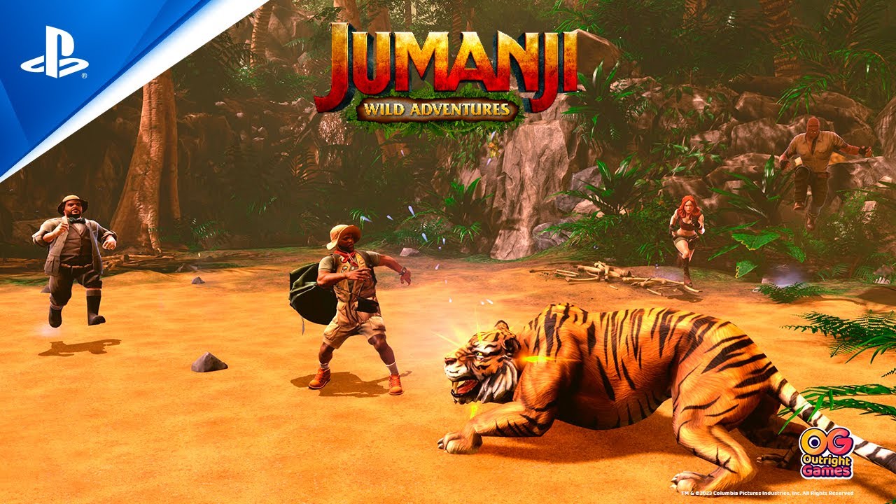 Jumanji: Wild Adventures - Gameplay PS4 PS5 | YouTube Games - Trailer 